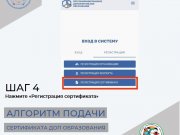 Оформление сертификата дополнительного образования в ПФДО